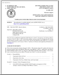 Air Force Instruction 16-401, NAVAIRINST 13100.16