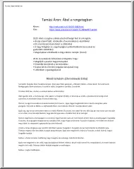 Tamási Áron, Ábel a rengetegben