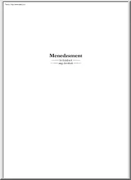 Menedzsment, kis kérdések, nagy