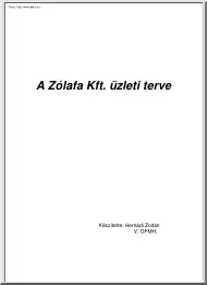 Hernádi Zoltán - A Zólafa Kft