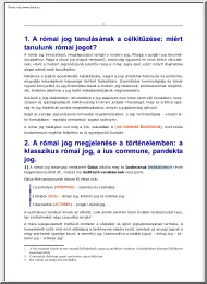 Németh Zoltán - Római jog