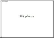 Sáringer Tamás - Hiánytünetek