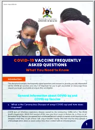 COVID-19 Vaccine, What you Need to Know