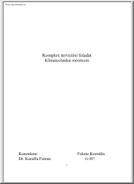 Fekete Kornélia - Klímatechnikai méretezés