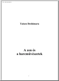 Taisen Deshimaru - A zen és a