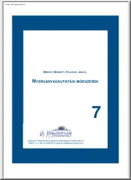 Németh-Földessy - Nyersanyagkutatási