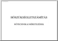 Hőszükséglet-számítás