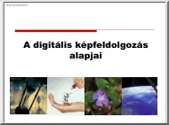 A digitális képfeldolgozás alapjai