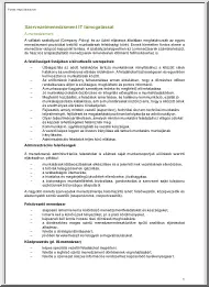 Szervezetmenedzsment IT-támogatással