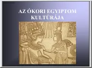Az ókori Egyiptom kultúrája