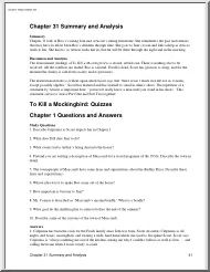 To Kill a Mockingbird, Chapter Summary