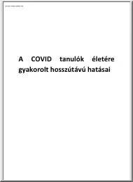 A COVID tanulók életére gyakorolt hosszútávú hatásai