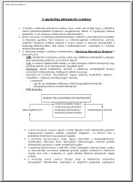 A marketing információs rendszer