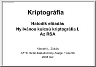 Németh L. Zoltán - Kriptográfia