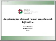 Dr. Páva Hanna - Az egészségügy ellátások humán kapacitásának fejlesztése