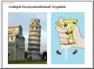A talajok összenyomódásának