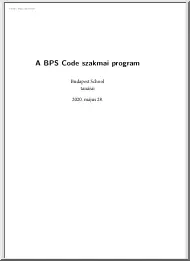 A BPS Code szakmai program