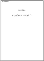 Tőkés László - Autonómia és