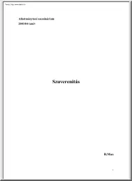 Szuverenitás