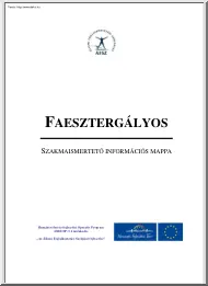 Faesztergályos, szakmaismertető információs mappa