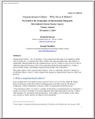 Desson-Clouthier - Organizational