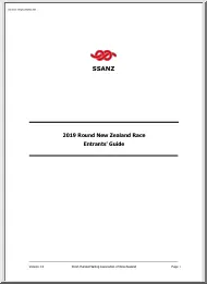 2019 Round New Zealand Race Entrants Guide